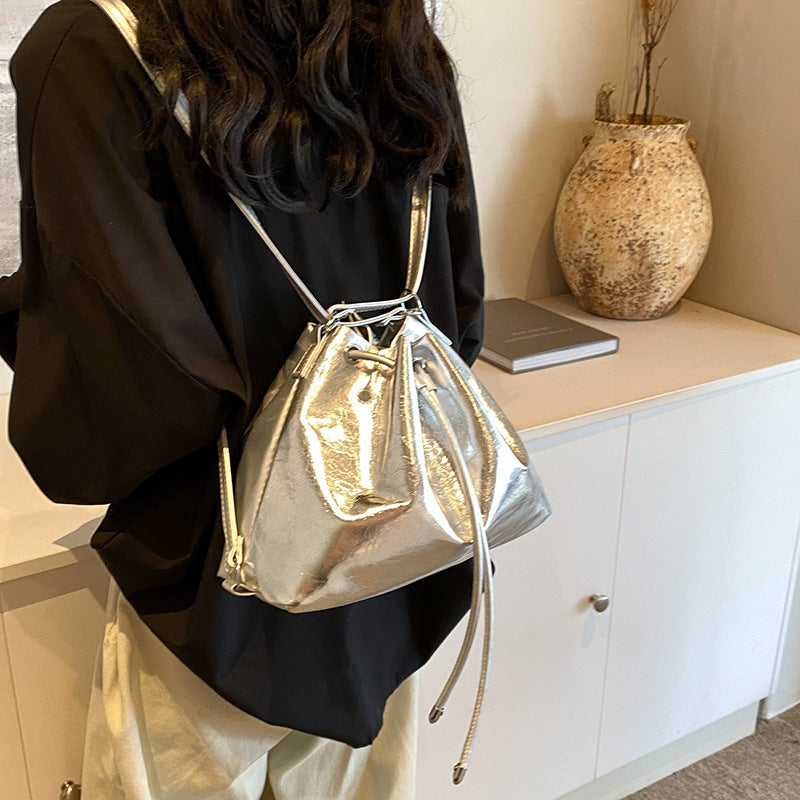 New Simple Fashion Large-capacity Bucket Bag Korean style