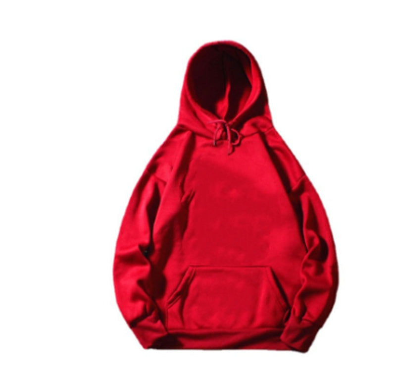 Polyester Ladies Fleece Loose Hoodie Sweatshirt