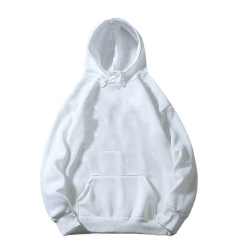 Polyester Ladies Fleece Loose Hoodie Sweatshirt