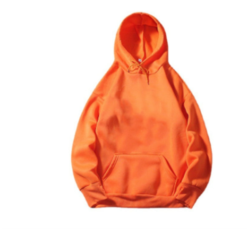Polyester Ladies Fleece Loose Hoodie Sweatshirt