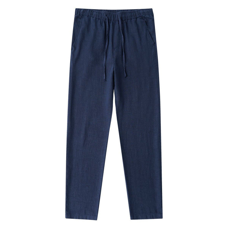Casual Pants Straight Loose Men's Pants Cropped Pants