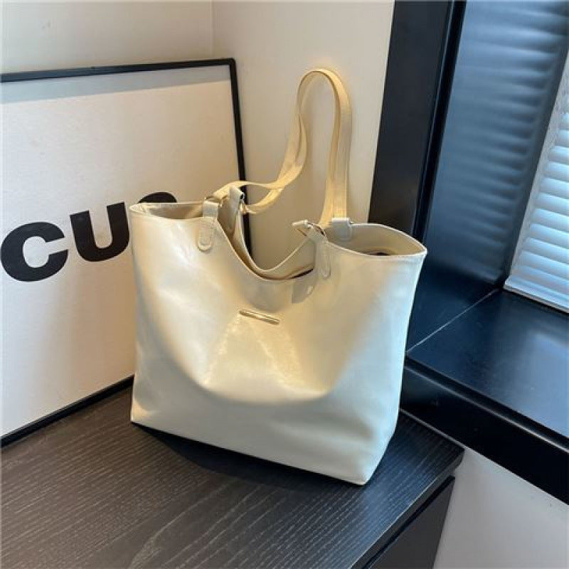 Fashionable Large-capacity One-shoulder Underarm Bag Advanced Sentong Qintut