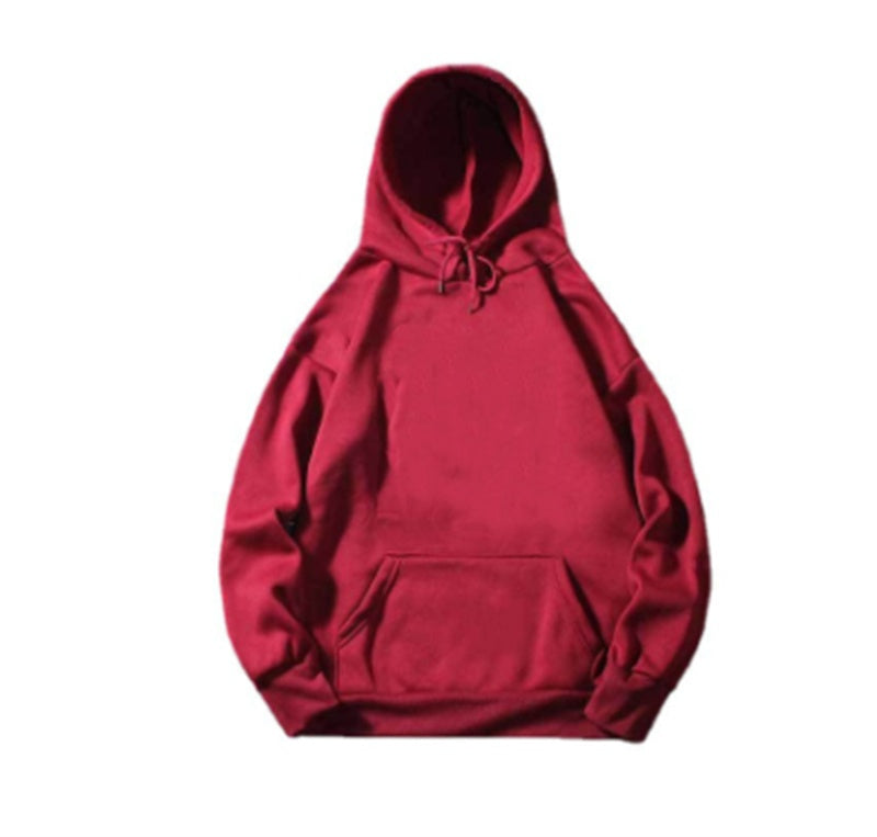 Polyester Ladies Fleece Loose Hoodie Sweatshirt